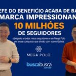 Busca Busca explode no coração do Brasil: 10 milhões de seguidores e uma festa histórica no Plaza Polo!